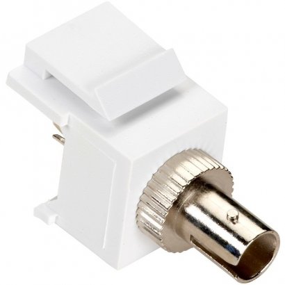 Black Box Snap Fitting Keystone ST Adapter White FMT323-R2