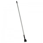 Rubbermaid Commercial FGM146000000 Snap-On Fiberglass Dust Mop Handle, 60", Gray/Black RCPM146