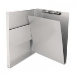 Saunders Snapak Aluminum Forms Folder, 1/2" Capacity, Holds 8-1/2w x 12h, Silver SAU10517