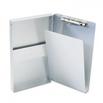 Saunders Snapak Aluminum Forms Folder, 3/8" Capacity, Holds 5-2/3w x 9-1/2h, Silver SAU10507