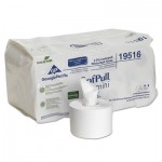 Georgia Pacific Professional SofPull Mini Centerpull Bath Tissue, Septic Safe, 2-Ply, White, 5.25 x 8.4, 500 Sheets