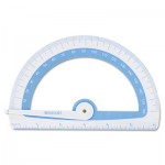 Westcott Soft Touch School Protractor With Microban Protection, Assorted Colors ACM14376