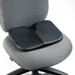 Safco Softspot Seat Cushion, 15-1/2w x 10d x 3h, Black SAF7152BL