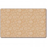 Solid Color Swirl Rug FE39444A