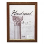 NuDell Solid Oak Hardwood Frame, 8-1/2 x 11, Walnut Finish NUD15815