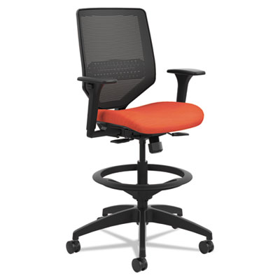 HON HONSVSM1ALC46T Solve Series Mesh Back Task Stool, Bittersweet HONSVSM1ALC46T