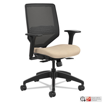 HON Solve Series Mesh Back Task Chair, Putty HONSVM1ALC22TK