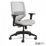 HON Solve Series ReActiv Back Task Chair, Sterling/Platinum HONSVR1AILC19TK