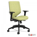 HON Solve Series Upholstered Back Task Chair, Meadow HONSVU1ACLC82TK