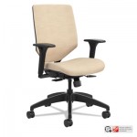 HON Solve Series Upholstered Back Task Chair, Putty HONSVU1ACLC22TK