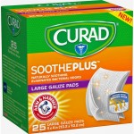 Curad SoothePlus Medium Non-stick Pads CUR204425AH