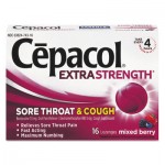 REC 74016 Sore Throat and Cough Lozenges, Mixed Berry, 16/Pack, 24 Packs/Carton RAC74016CT