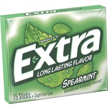 Mars Spearmint Flavored Chewing Gum 22037