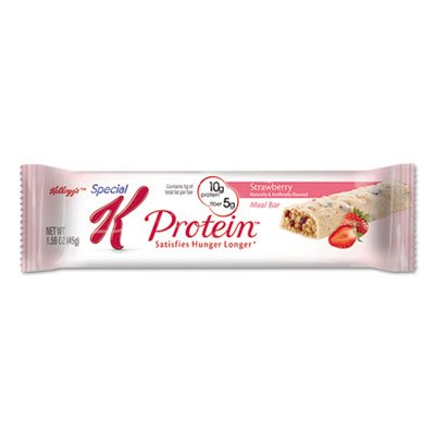 Kellogg's 3800029185 Special K Protein Meal Bar, Strawberry, 1.59oz, 8/Box KEB29186