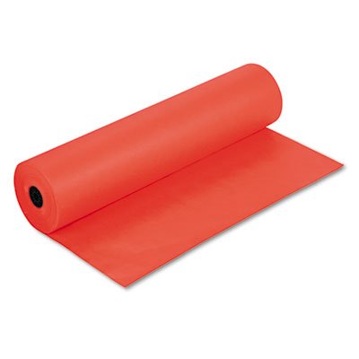 Pacon Spectra ArtKraft Duo-Finish Paper, 48 lbs., 36" x 1000 ft, Orange 67101