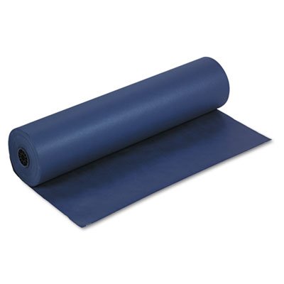Pacon Spectra ArtKraft Duo-Finish Paper, 48 lbs., 36" x 1000 ft, Dark Blue PAC67181