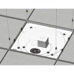Chief Speed-Connect Suspended Ceiling Tile Replacement Kit with Power Outlet Housing CMS445N