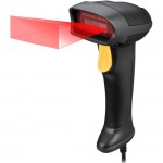Adesso Spill Resistant Antimicrobial 2D Barcode Scanner NUSCAN 2500TU
