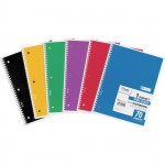 Mead Spiral Bound 1-subject Notebooks 05510BD