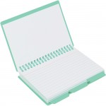 C-Line Spiral Bound Index Card Notebook with Tabs, 1 Notebook (Color May Vary) 48750