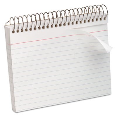 Oxford Spiral Index Cards, 4 x 6, 50 Cards, White OXF40283