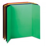 Pacon Spotlight Corrugated Presentation Display Boards, 48 x 36, Assorted, 4/Carton PAC37654