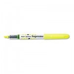 Pilot Spotliter Supreme Highlighter, Chisel Tip, Fluorescent Yellow Ink, Dozen PIL16008