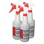Impact IMP 5024SS Spray Alert System, 24 oz, Natural with Red/White Sprayer, 3/Pack, 32 Packs/Carton IMP5024SS