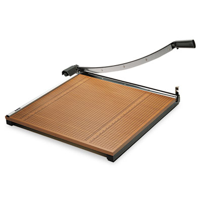 X-ACTO Square Commercial Grade Wood Base Guillotine Trimmer, 20 Sheets, 24" x 24" EPI26624