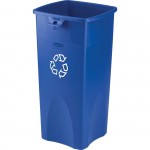 Rubbermaid Commercial Square Recycling Container 356973BECT