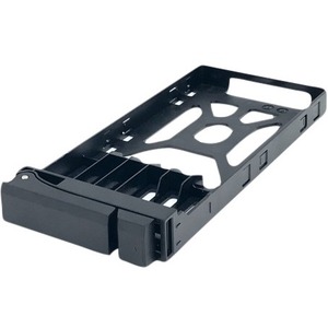 QNAP SSD Tray for 2.5" Drives without Key Lock, Black, Plastic , Tooless TRAY-25-NK-BLK05