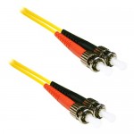 ST to ST SM Duplex Fiber Cable ST2-SM-8M-ENC