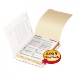 Smead Stackable End Tab Folder Dividers with Fastener, Letter, 1/2" Cap, 10 Sets/Pack SMD35600