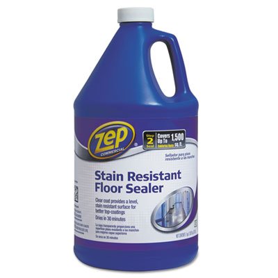 Zep Commercial Stain Resistant Floor Sealer, 1 gal Bottle ZPEZUFSLR128EA