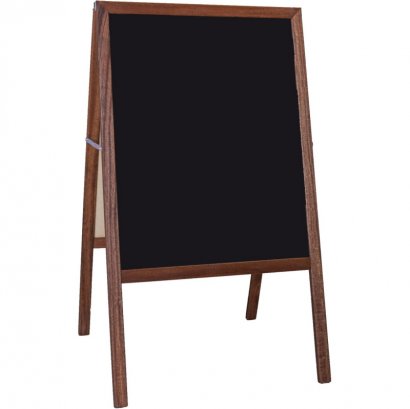 Flipside Stained Black Chalkboard Easel 31221