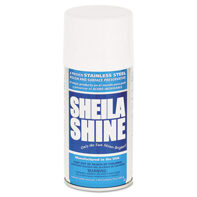 Sheila Shine Stainless Steel Cleaner & Polish, 10oz Aerosol SSI1EA