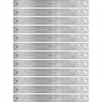 Westcott Stainless Steel Rulers 10415BX