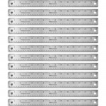 Westcott Stainless Steel Rulers 10416BX