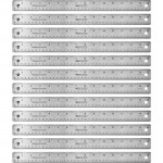 Westcott Stainless Steel Rulers 10416BX