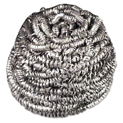 MCO 19084 Stainless Steel Scrubber, 12/Carton MMM19084