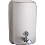Genuine Joe Stainless Steel Soap Dispenser 02201