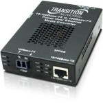 Stand-alone Fast Ethernet PoE Media Converter SPOEB1011-105-NA