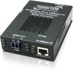 Stand-alone Fast Ethernet PoE Media Converter SPOEB1013-105-NA