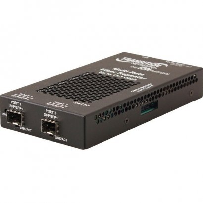 Transition Networks Stand-alone Fiber to Fiber Media Converter S4110-4848-NA