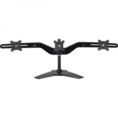 Amer Stand Based Triple Monitor Mount Up to 24", 17.6lb Monitors AMR3S