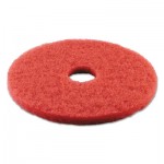 PAD 4014 RED Standard 14-Inch Diameter Buffing Floor Pads, Red BWK4014RED