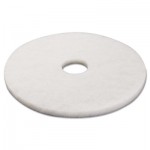 PAD 4017 WHI Standard 17-Inch Diameter Polishing Floor Pads, White BWK4017WHI