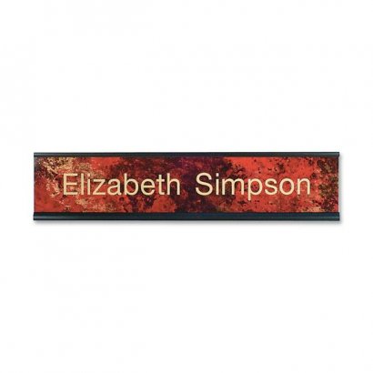 Xstamper Standard Aluminum Desk Sign K37