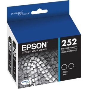 Standard-Capacity Black Dual Pack Ink Cartridge T252120-D2