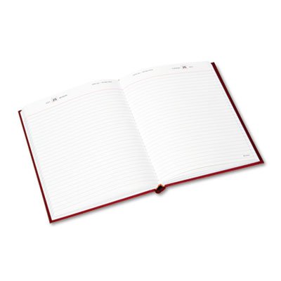 At-A-Glance Standard Diary Daily Diary, Recycled, Red, 7 1/2 x 9 7/16, 2016 AAGSD37413